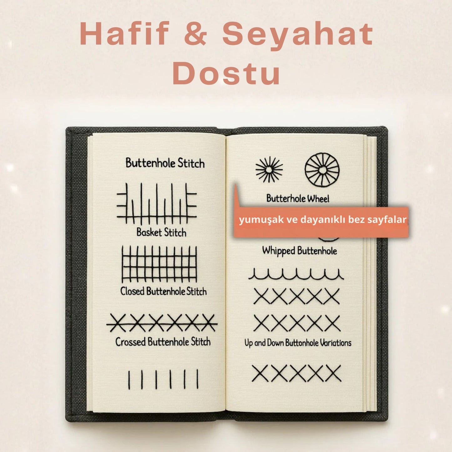 Hobi Nakış Kitabı(60+ Model)